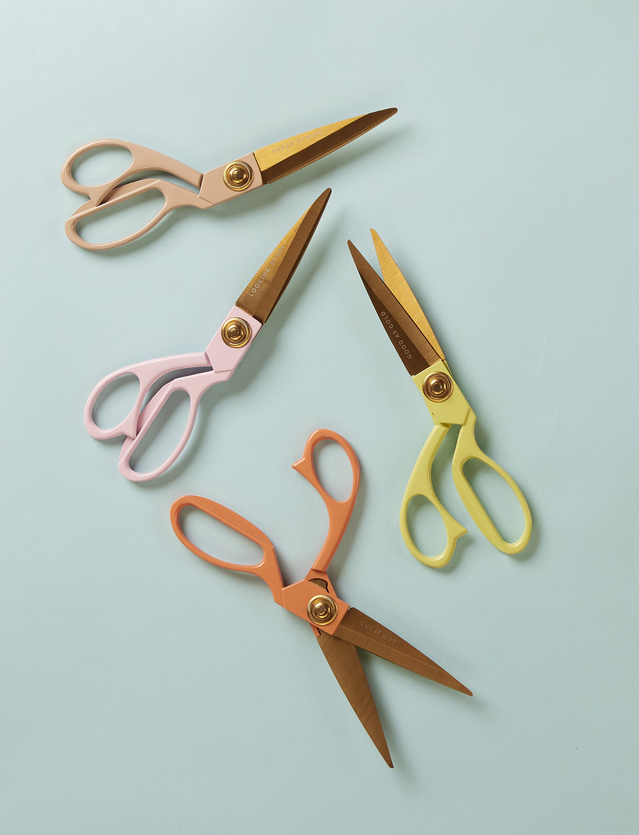DesignWorks Inc Saks »Looking Sharp«, Lilla, One Size, Kitchen Tools, Rosa - Scissors, Homeware