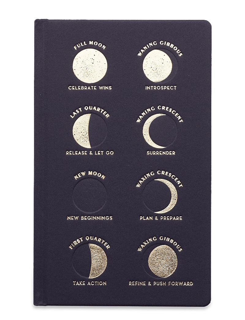 DesignWorks Inc - MOON PHASES JOURNAL - osta hinna alusel - black - 0