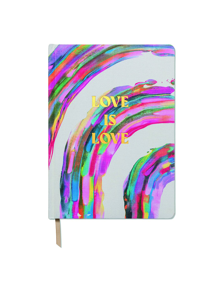 DesignWorks Inc - JUMBO JOURNAL - LOVE IS LOVE - multi - 0