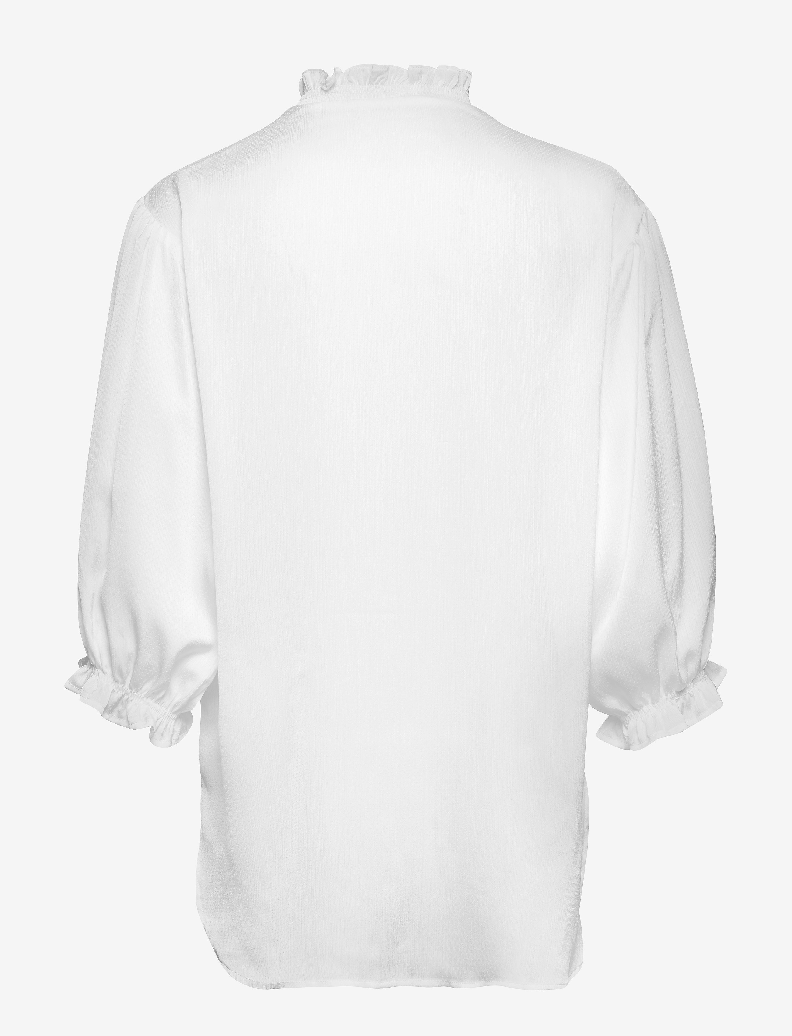 DESIGNERS, REMIX - Elda Ruffle Shirt - cream - 2
