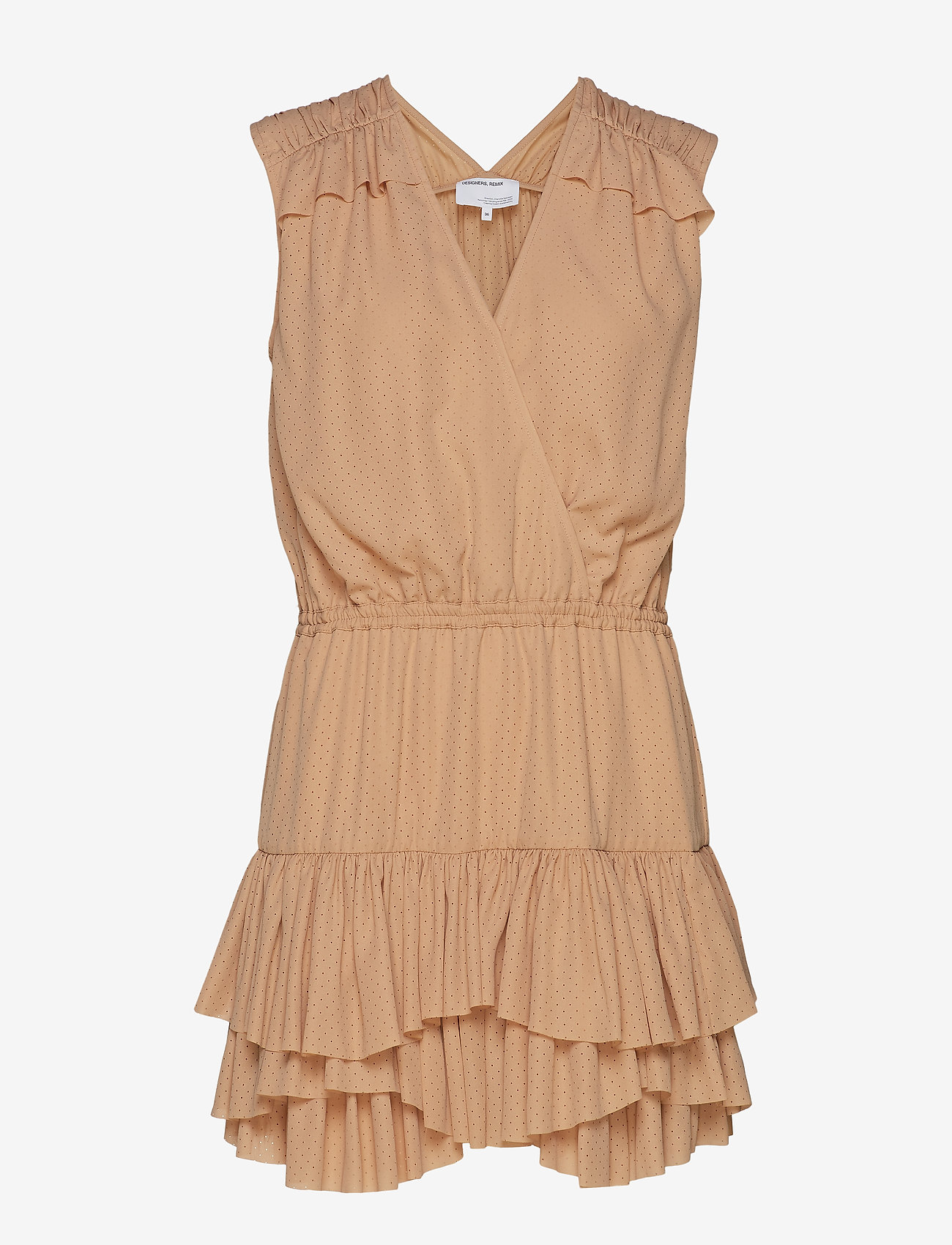 DESIGNERS, REMIX - Byron Ruffle Shirt - caramel - 0