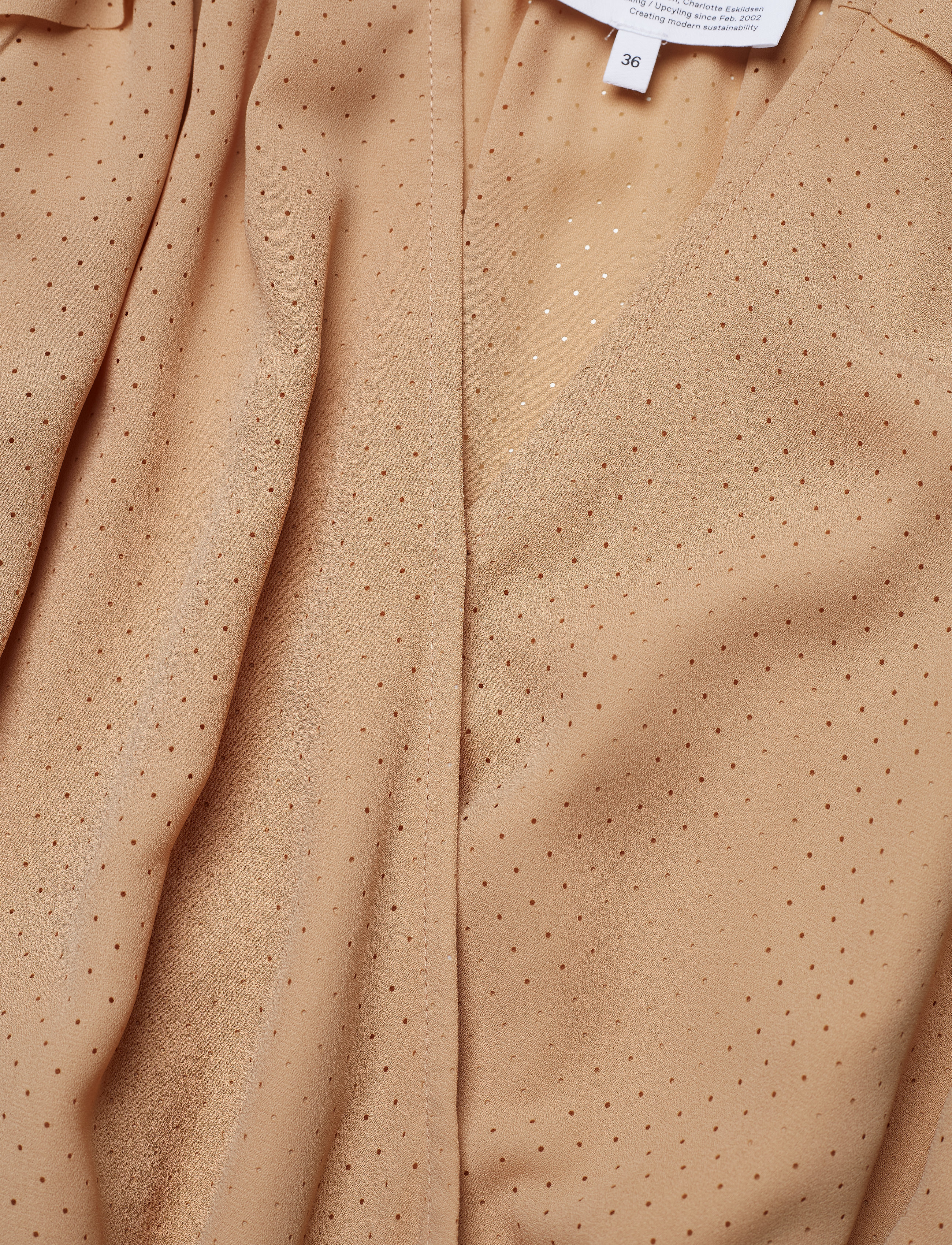 DESIGNERS, REMIX - Byron Ruffle Shirt - caramel - 2