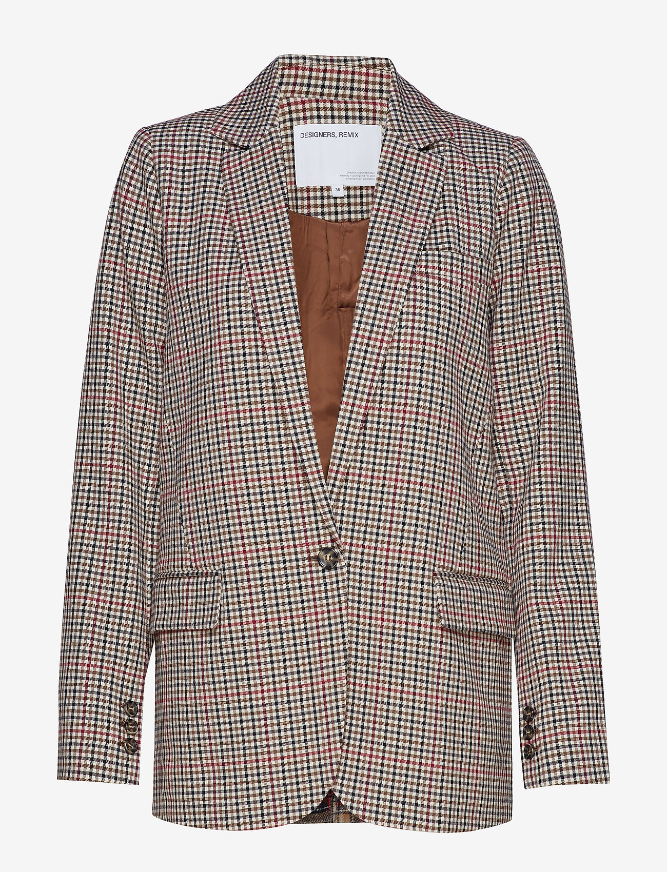 DESIGNERS, REMIX - Ivana Decon Blazer - mulitcolour check - 0