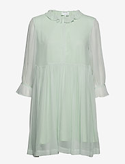Mindy Shirt Dress - PASTEL GREEN