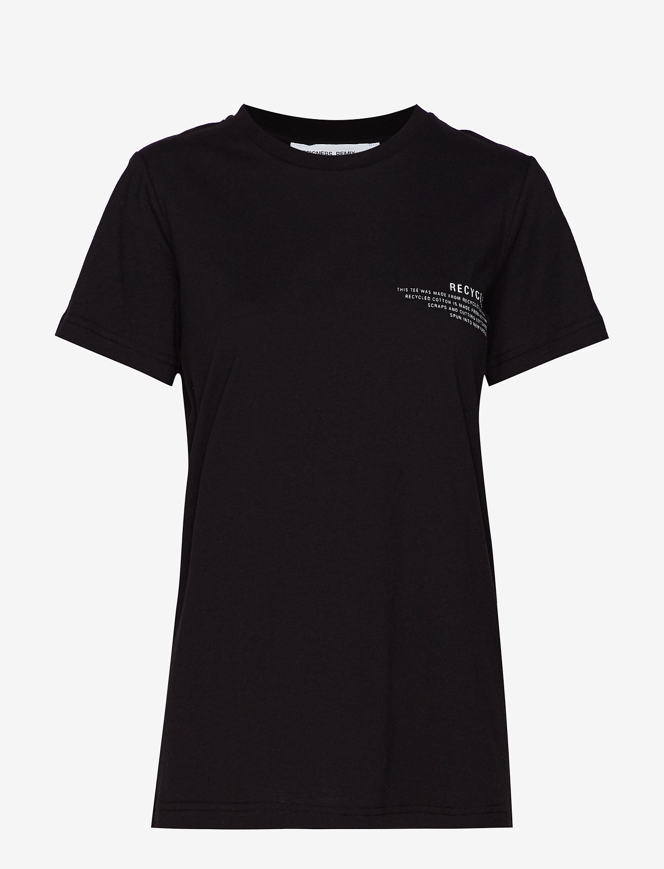 DESIGNERS, REMIX - Stanley Text Tee - black - 0