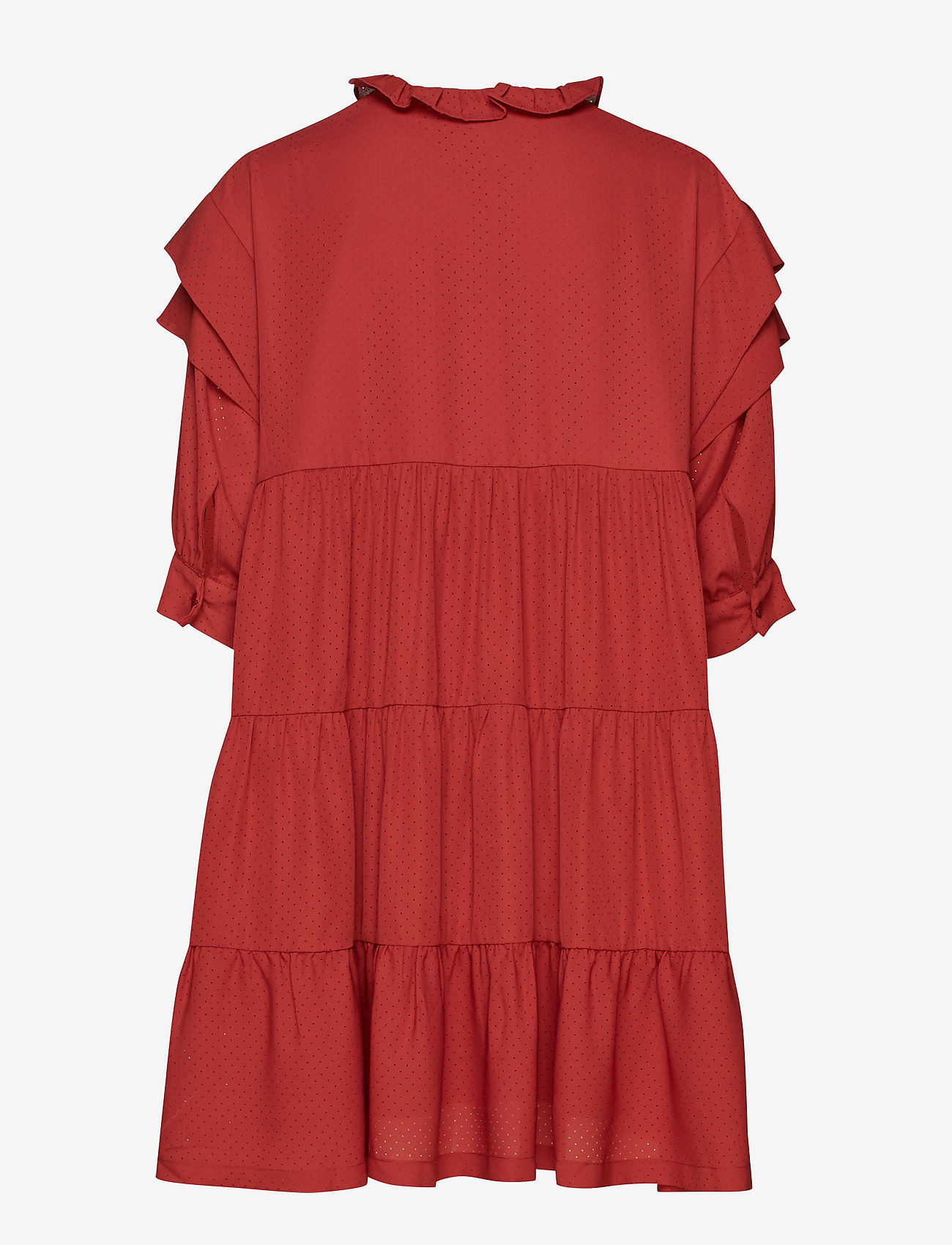 DESIGNERS, REMIX - Byron Layered Dress - ox blood - 1
