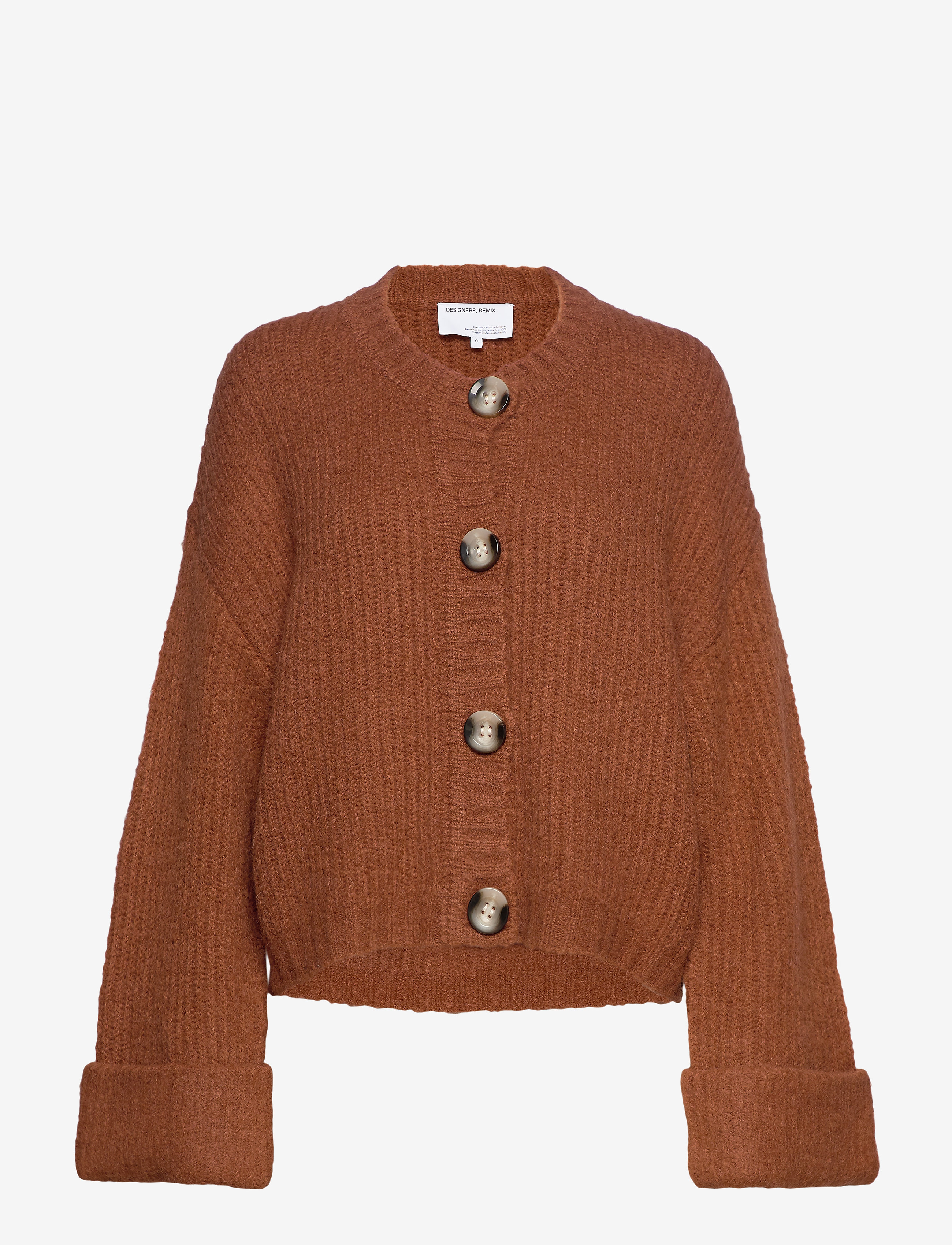 DESIGNERS, REMIX - Caress Cardigan - mahogany - 1