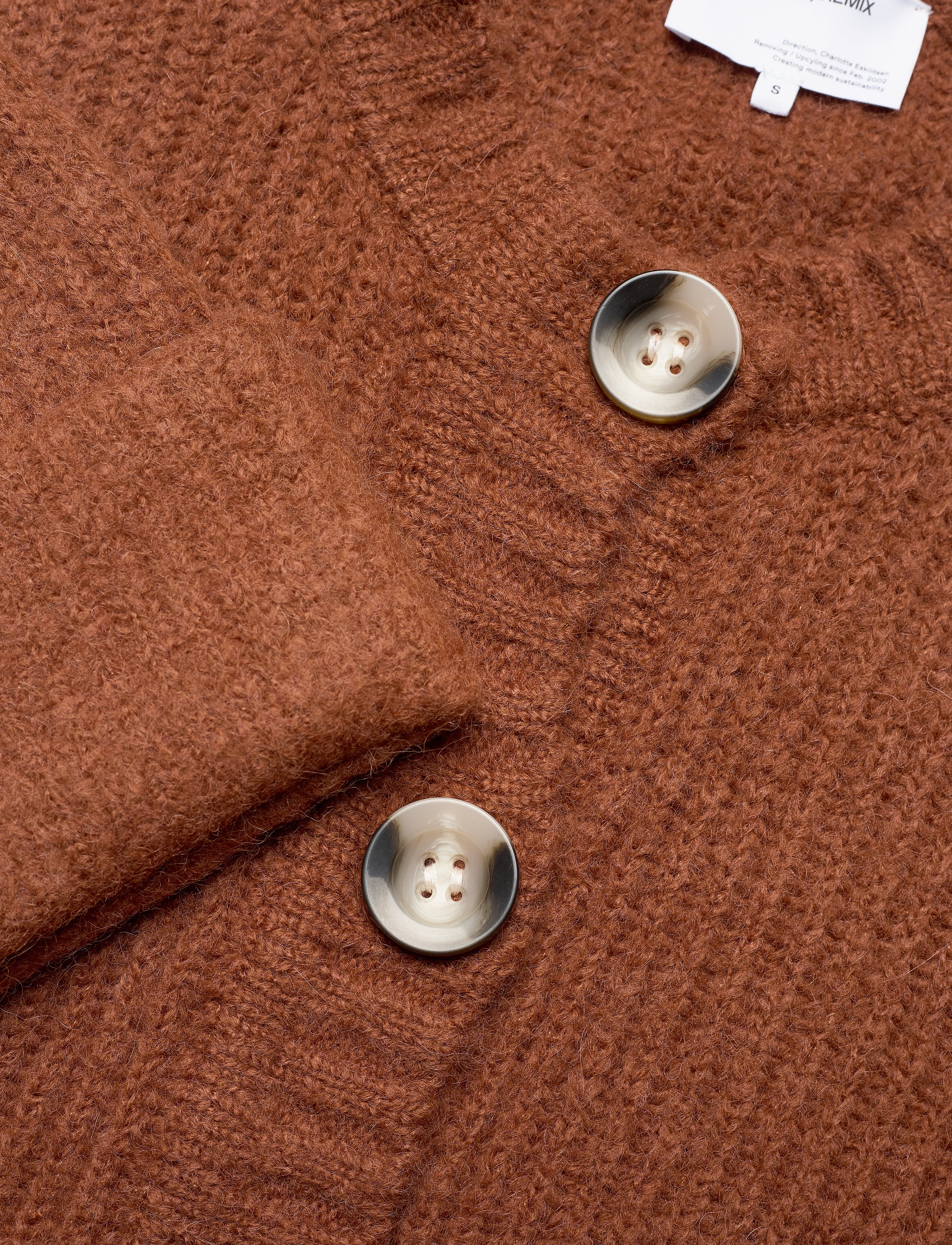DESIGNERS, REMIX - Caress Cardigan - mahogany - 3