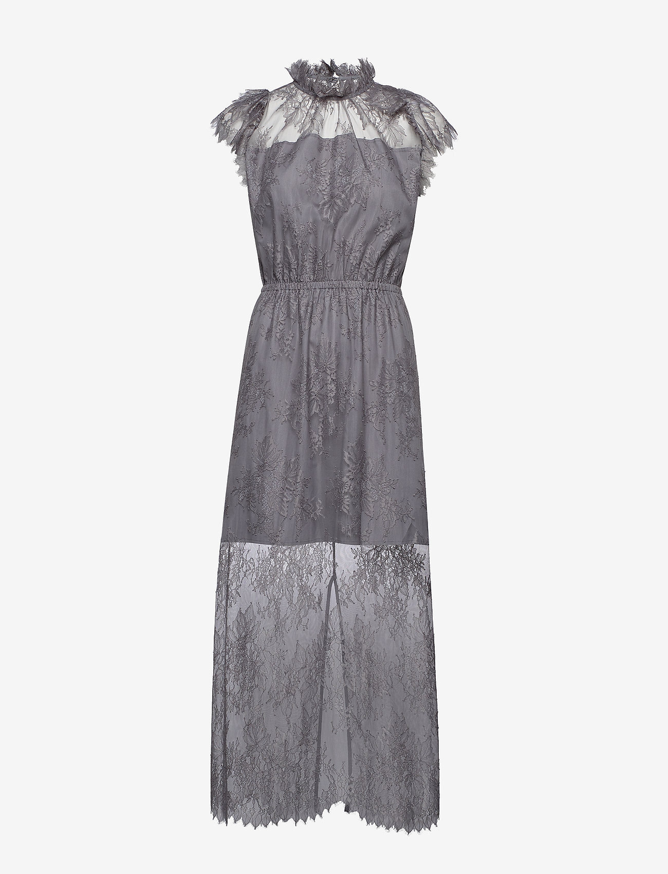 DESIGNERS, REMIX - Melissa Long Dress - vakarėlių drabužiai išparduotuvių kainomis - dark grey - 0
