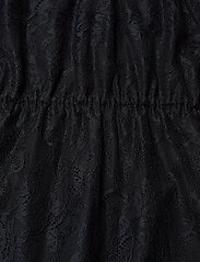 DESIGNERS, REMIX - Long ruffled lace dress - party wear at outlet prices - black - 3