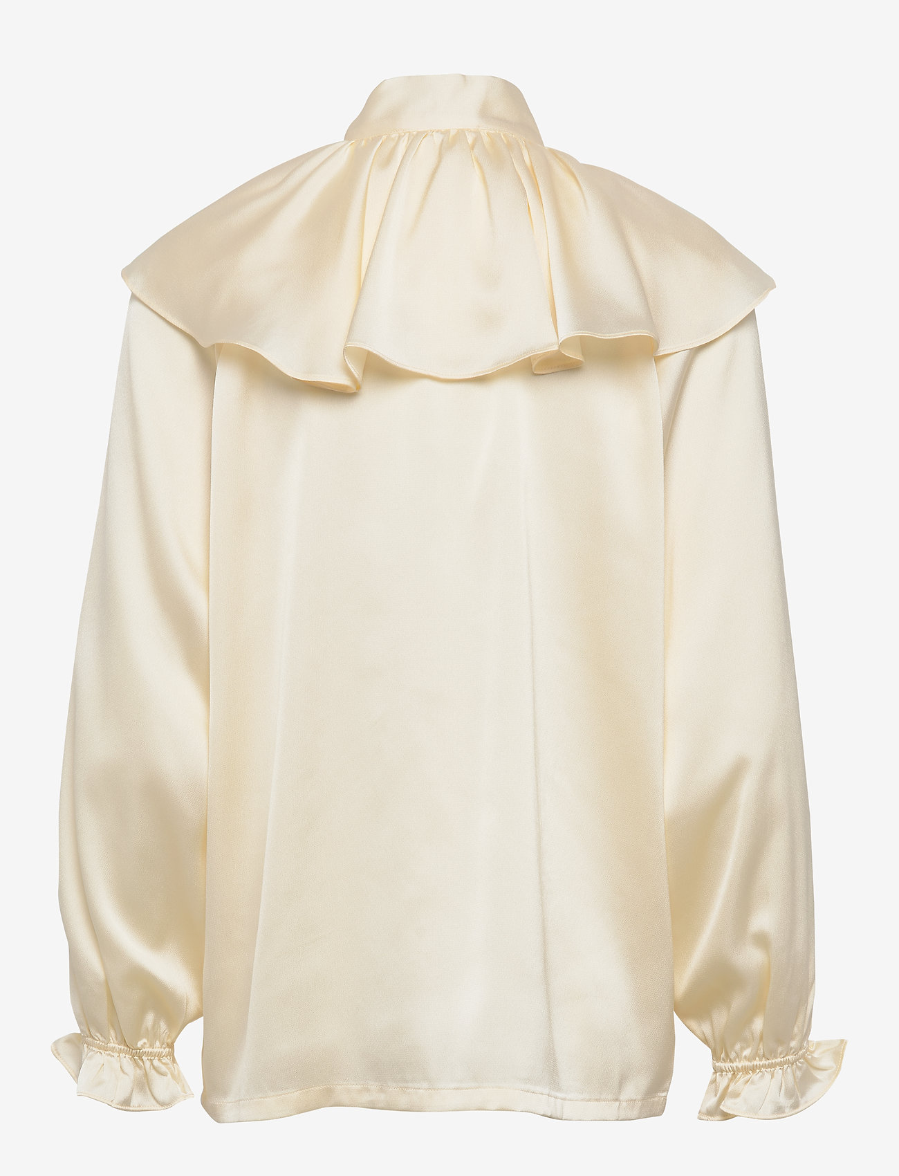 DESIGNERS, REMIX - Feature collar pussy-bow blouse - cream - 1