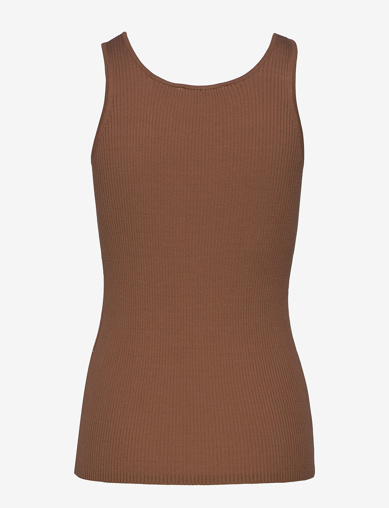 DESIGNERS, REMIX - Slim knitted tank top - cinnamon - 1