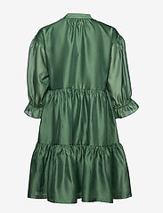 DESIGNERS, REMIX - Voluminous tiered dress - short dresses - dusty green - 1