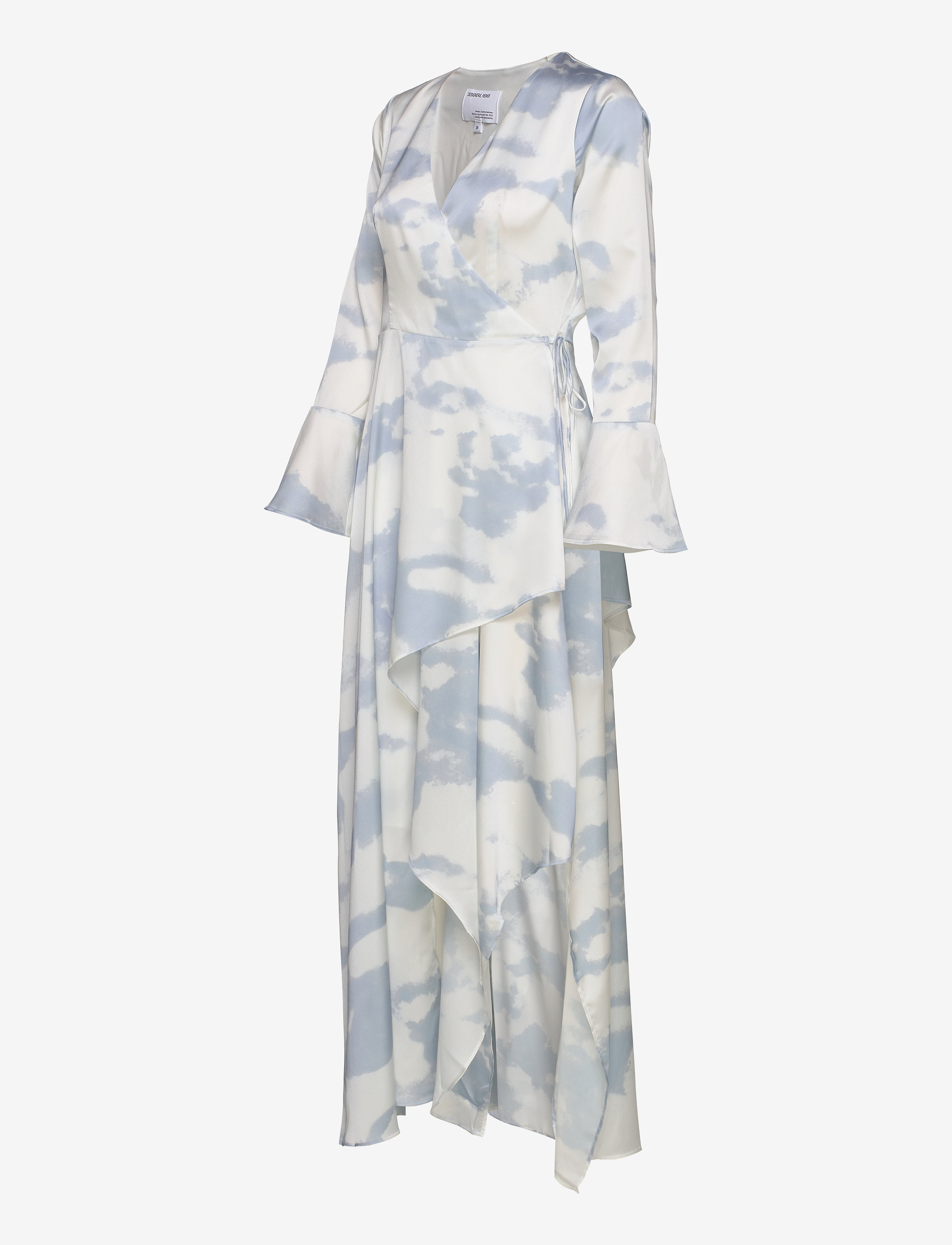 DESIGNERS, REMIX - Kacy Long Wrap Dress - print - 1
