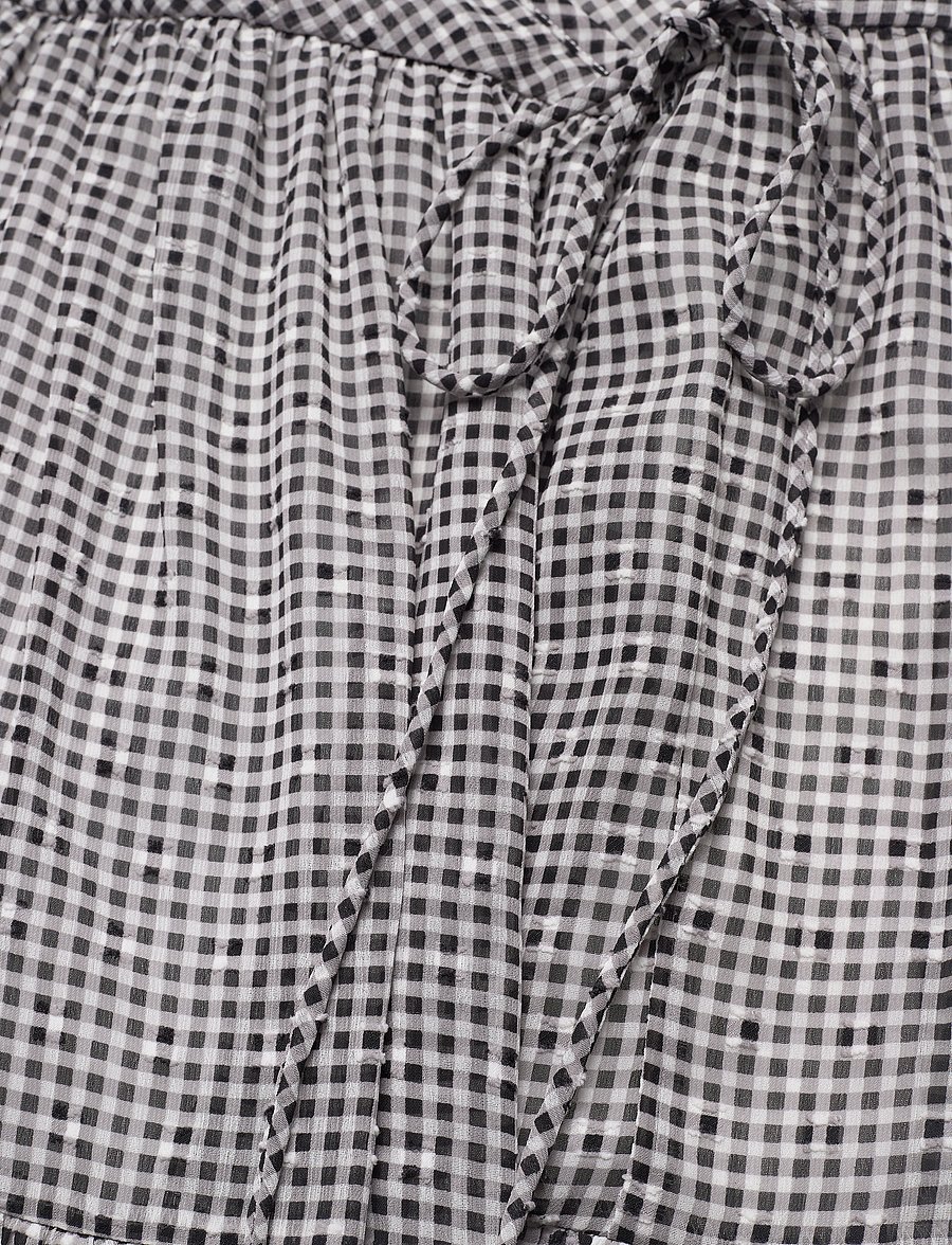 DESIGNERS, REMIX - Voluminous wrap dress - susiaučiamos suknelės - print - 3