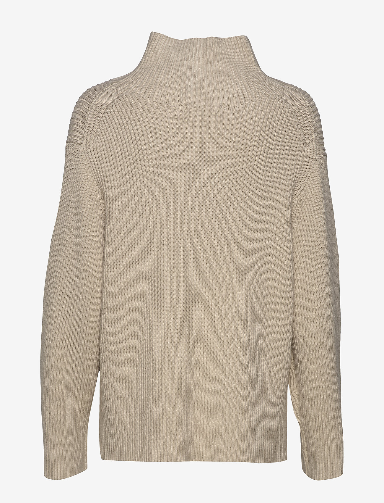 DESIGNERS, REMIX - Boxy high neck sweater - beige - 1