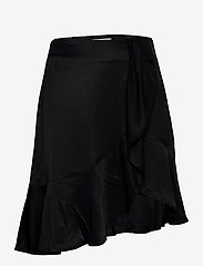 DESIGNERS, REMIX - Frigg Ruffle Skirt - vidutinio ilgio sijonai - black - 0