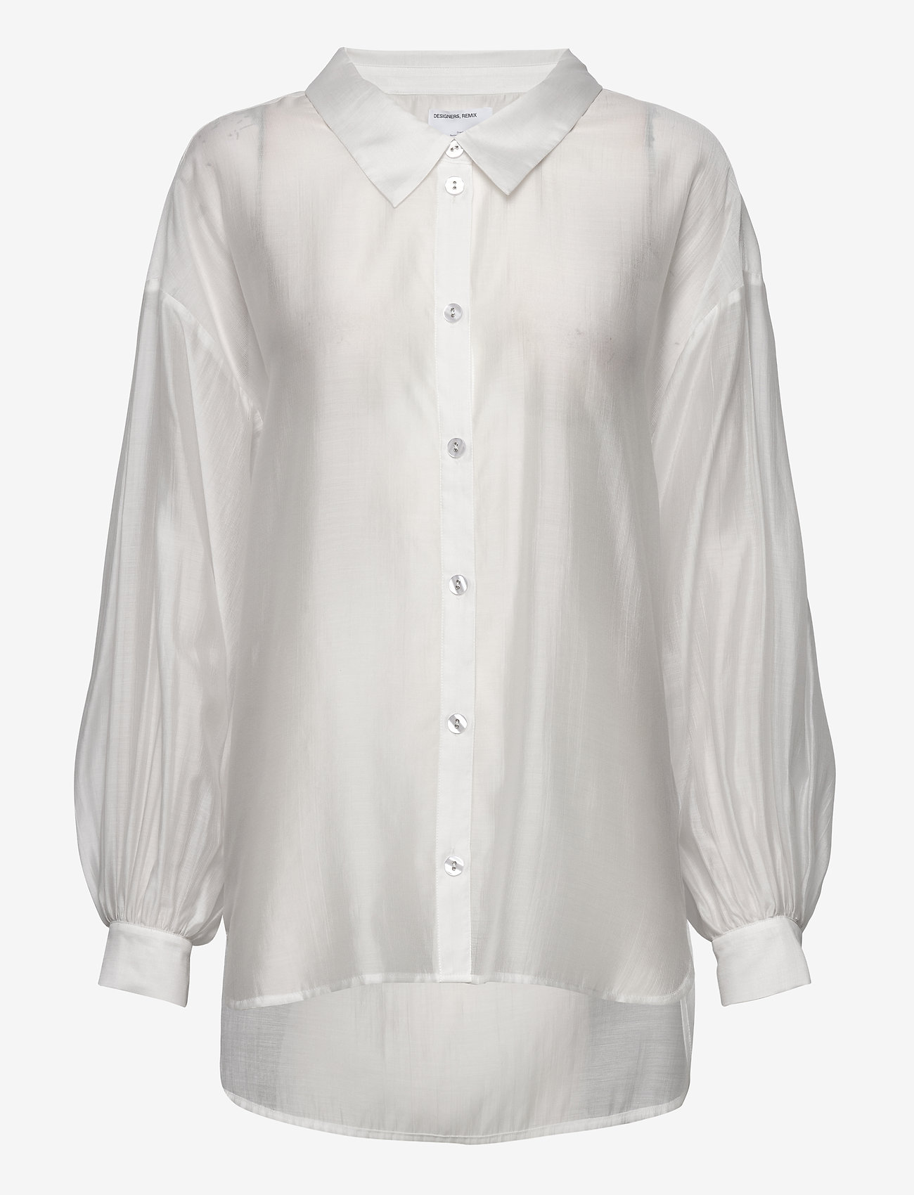 DESIGNERS, REMIX - Sonia Blouse - langærmede bluser - white - 0
