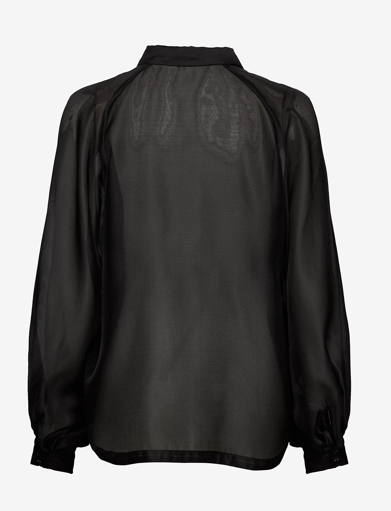 DESIGNERS, REMIX - Enola Sleeve Shirt - palaidinės ilgomis rankovėmis - black - 1
