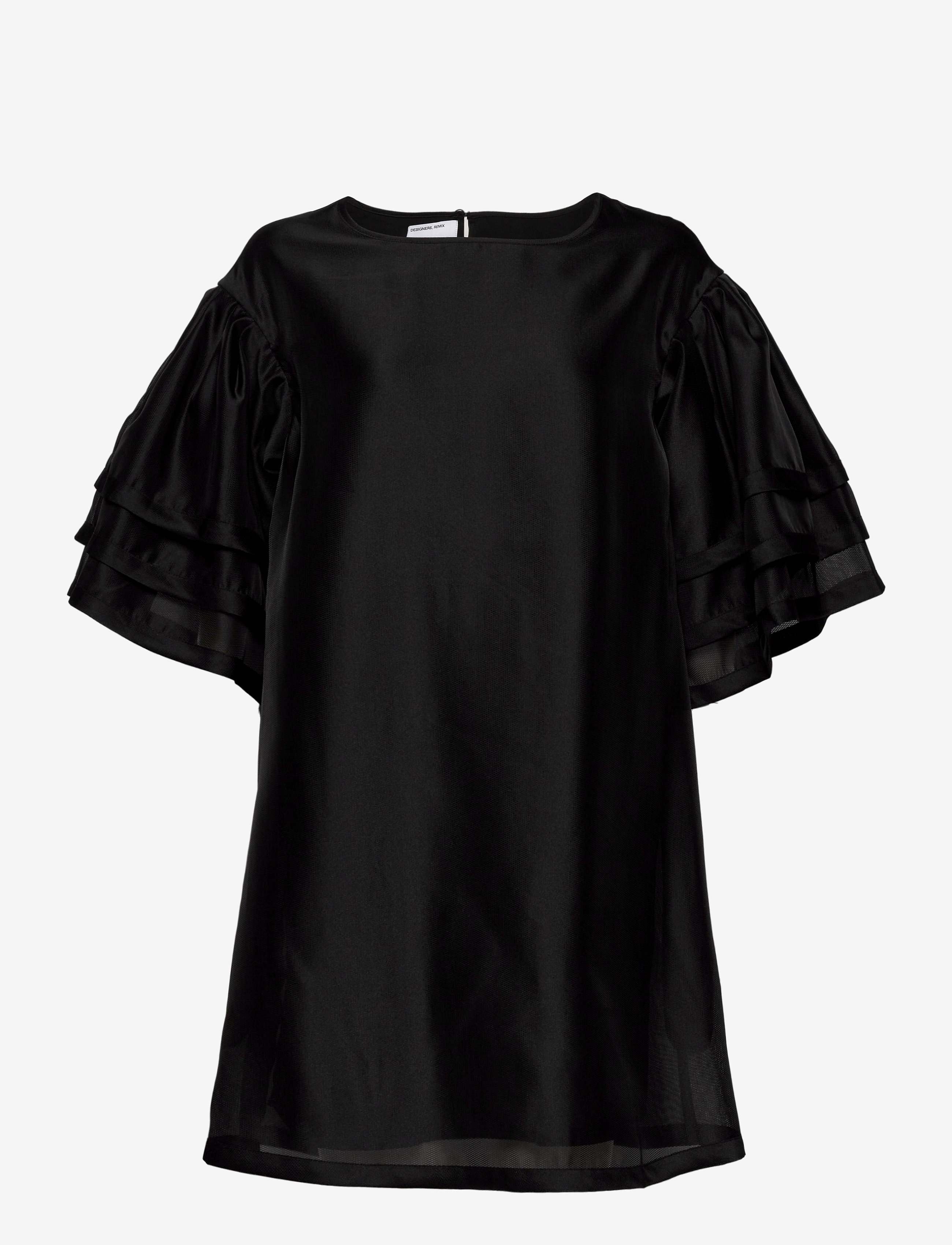 DESIGNERS, REMIX Enola Sleeve Dress - DESIGNERS, REMIX - BLACK / black