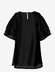 DESIGNERS, REMIX - Enola Sleeve Dress - short-sleeved blouses - black - 1