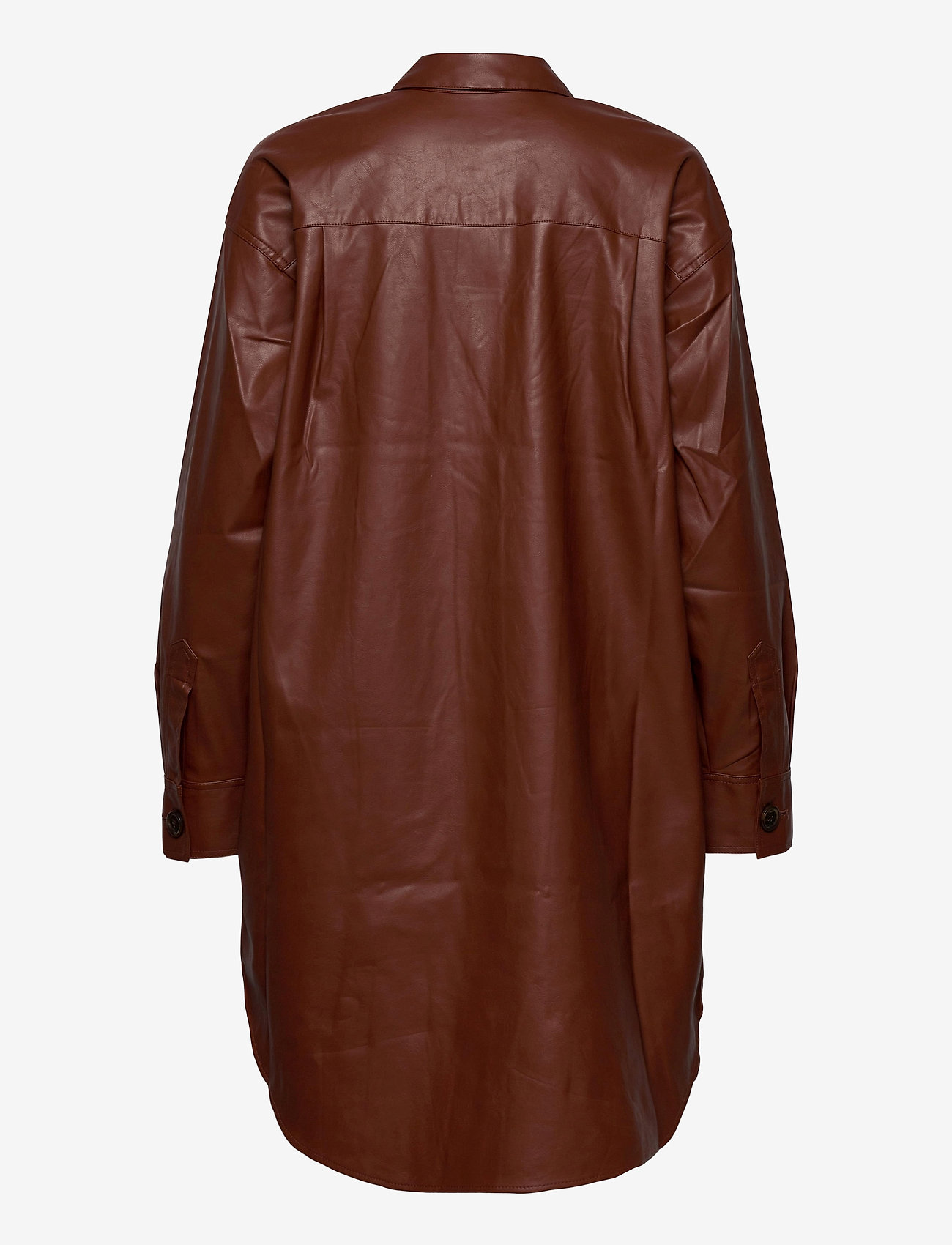 DESIGNERS, REMIX - Marie Shirt Dress - marškinių tipo suknelės - brown - 1