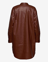 DESIGNERS, REMIX - Marie Shirt Dress - marškinių tipo suknelės - brown - 1