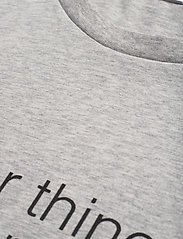 DESIGNERS, REMIX - Stanley Statement Tee - marškinėliai - light grey melange - 4