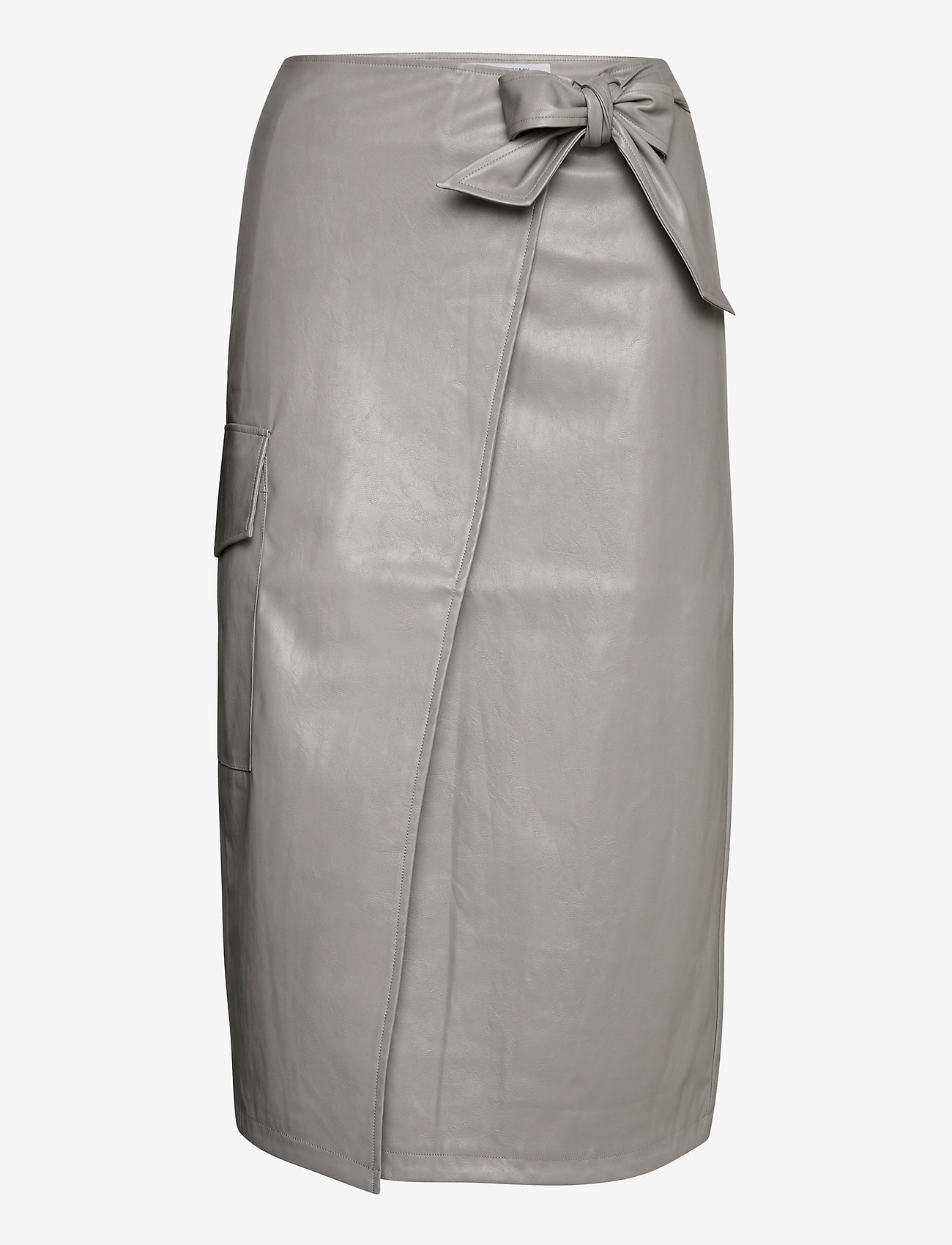 DESIGNERS, REMIX - Marie Wrap Skirt - festklær til outlet-priser - grey - 0