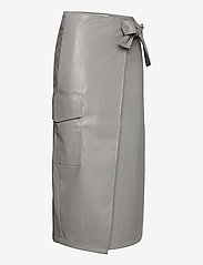 DESIGNERS, REMIX - Marie Wrap Skirt - vakarėlių drabužiai išparduotuvių kainomis - grey - 2