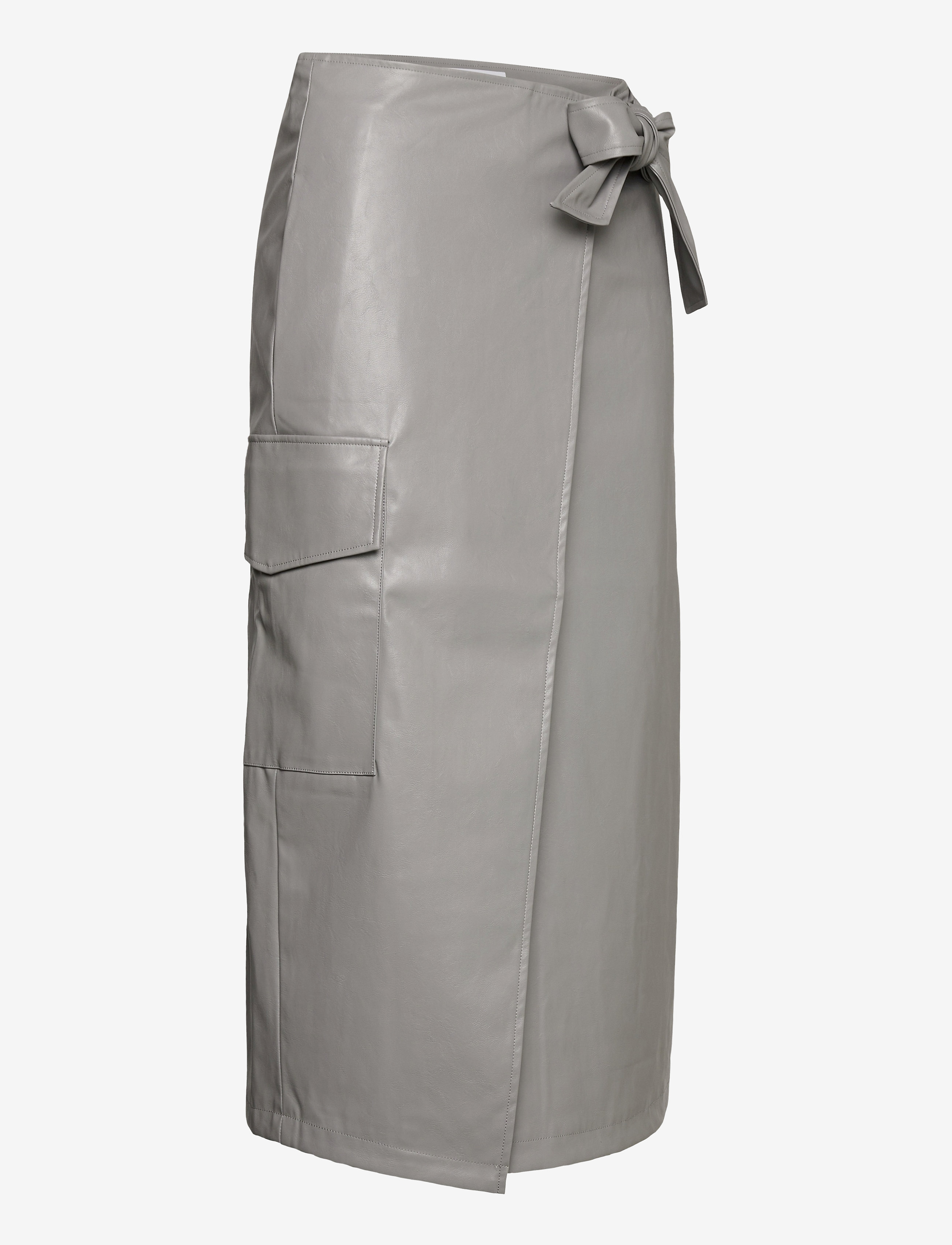 DESIGNERS, REMIX - Marie Wrap Skirt - Þröng pils - grey - 2