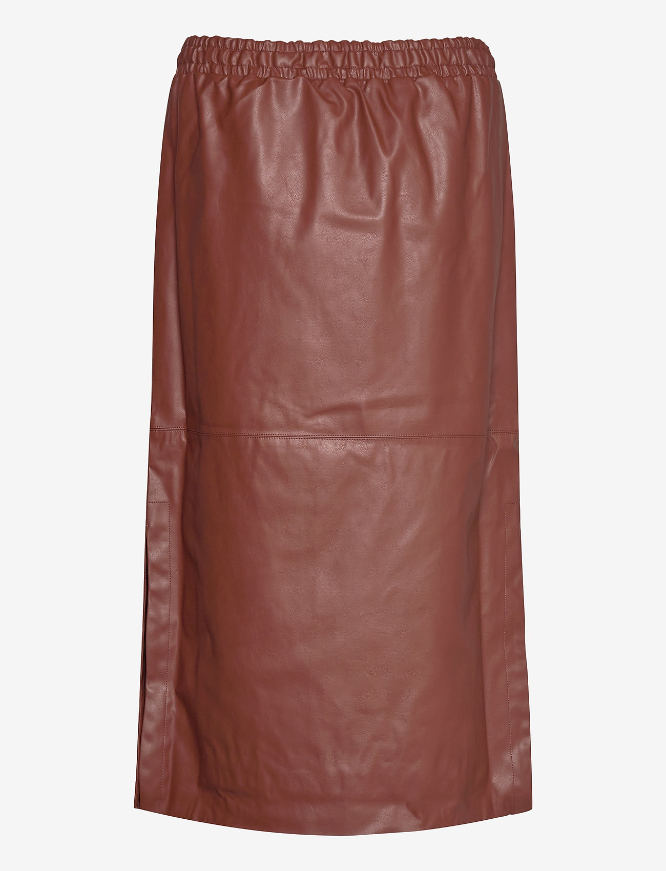 DESIGNERS, REMIX - Marie Midi Skirt - midi kjolar - brown - 1