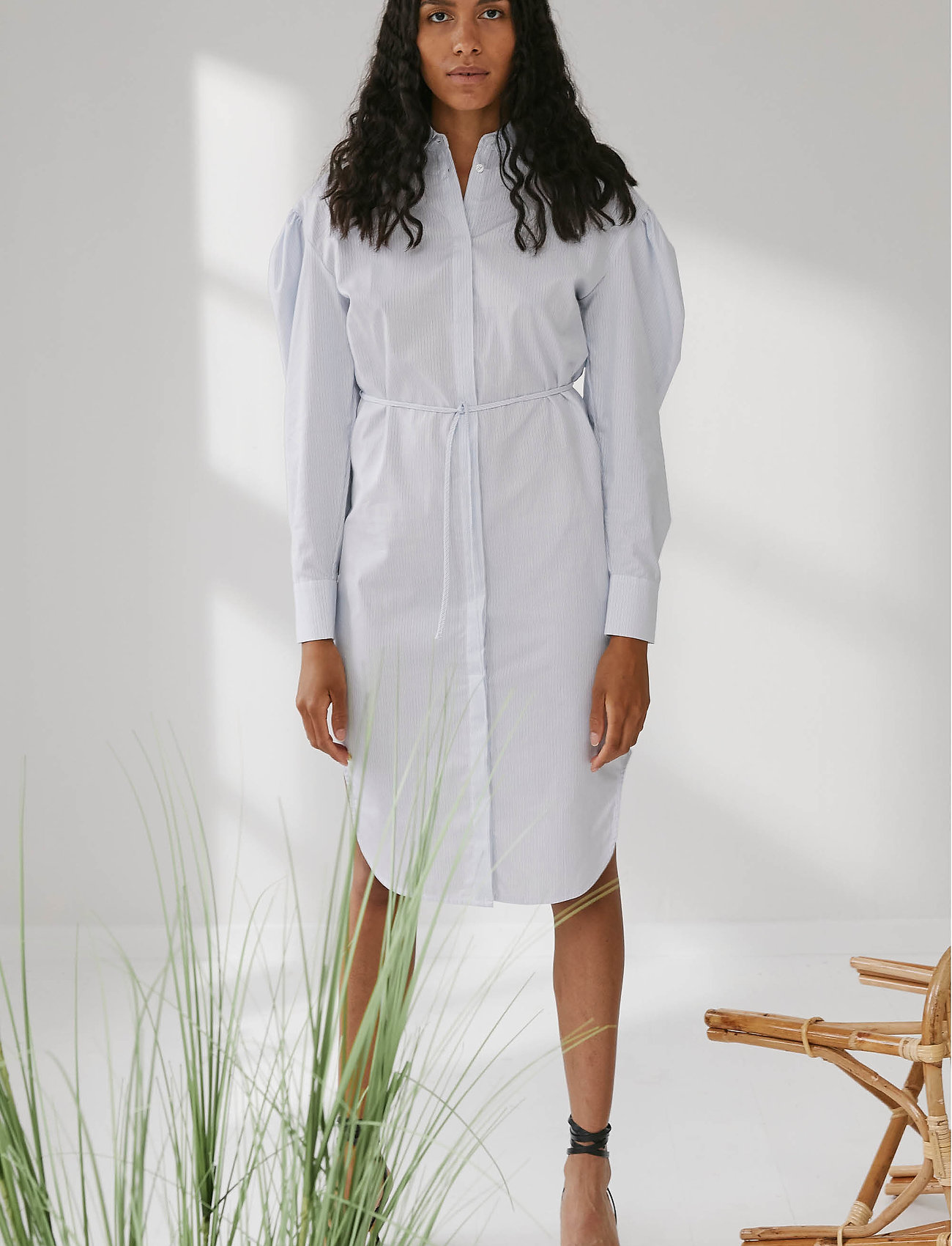 slutningen Søjle svimmel DESIGNERS, REMIX Umbria Shirt Dress (Print), 447.68 kr | Stort udvalg af  designer mærker | Booztlet.com