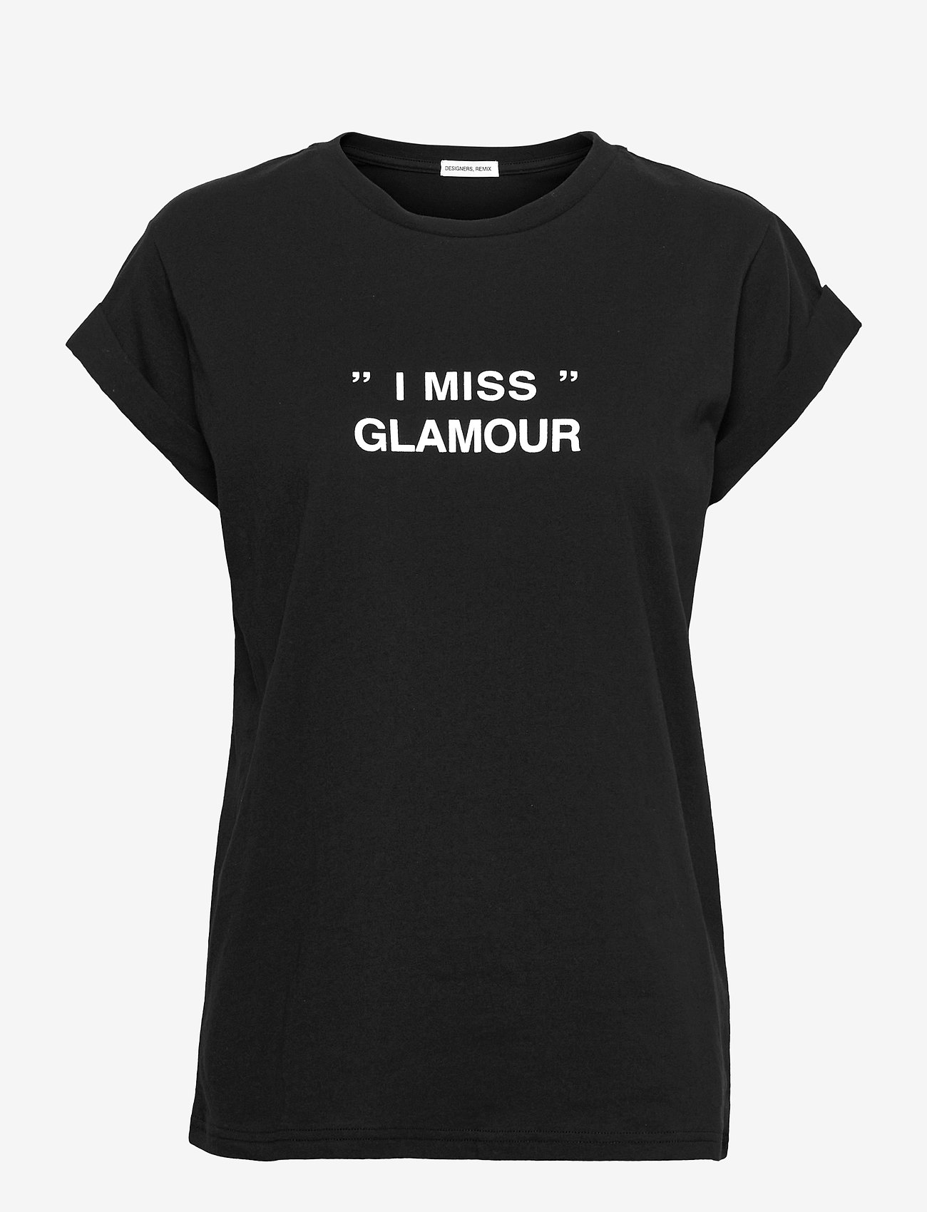 DESIGNERS, REMIX - Stanley Glamour Tee - marškinėliai - black - 0