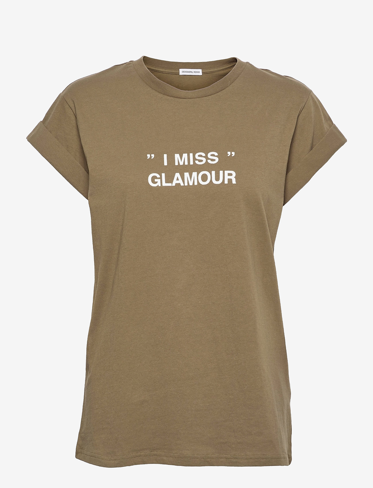 DESIGNERS, REMIX - Stanley Glamour Tee - t-shirt & tops - green - 0