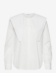 DESIGNERS, REMIX - Sandra Big Collar Shirt - langærmede bluser - cream - 0