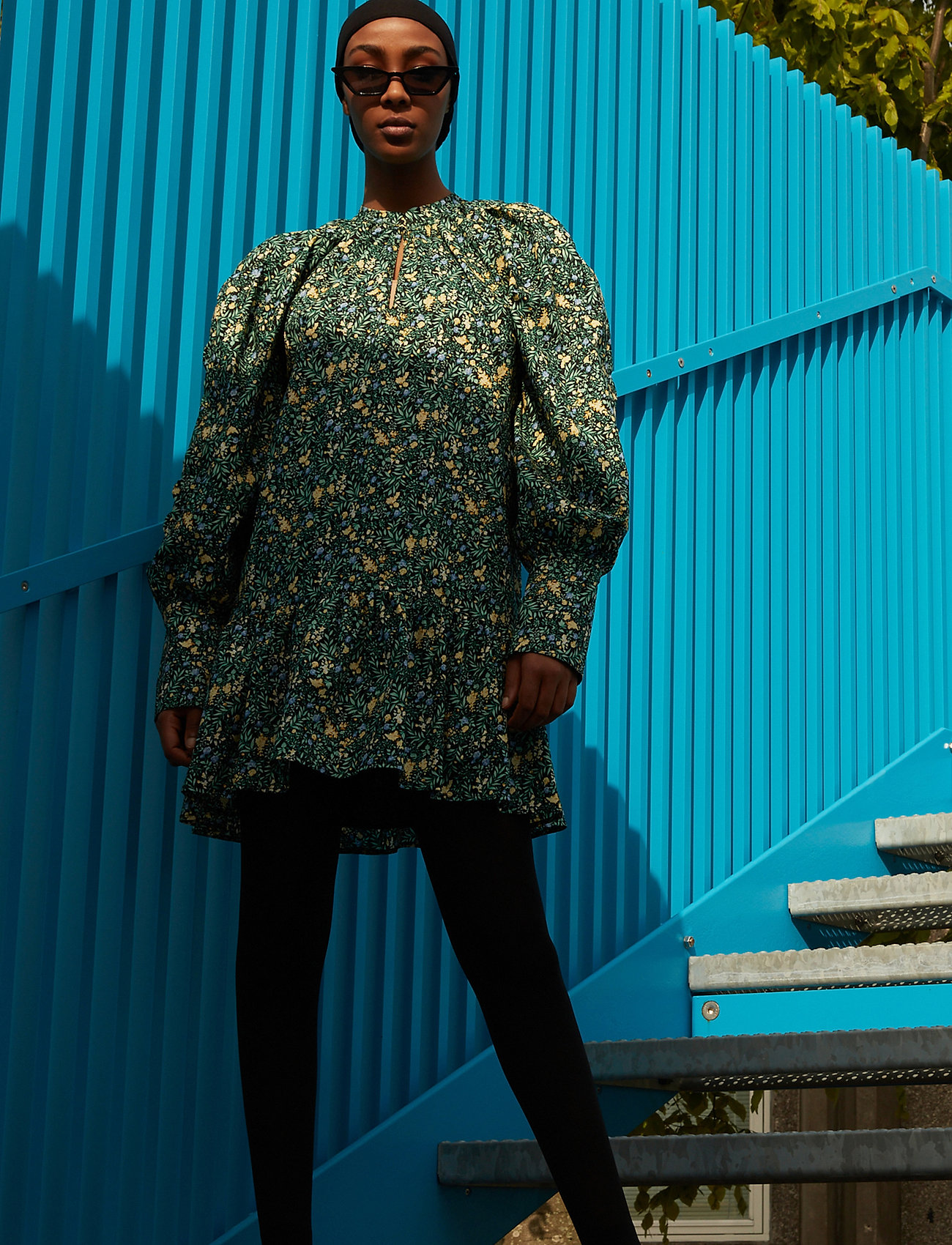 DESIGNERS, REMIX - Sandra Scallop Dress - korte kjoler - print - 3