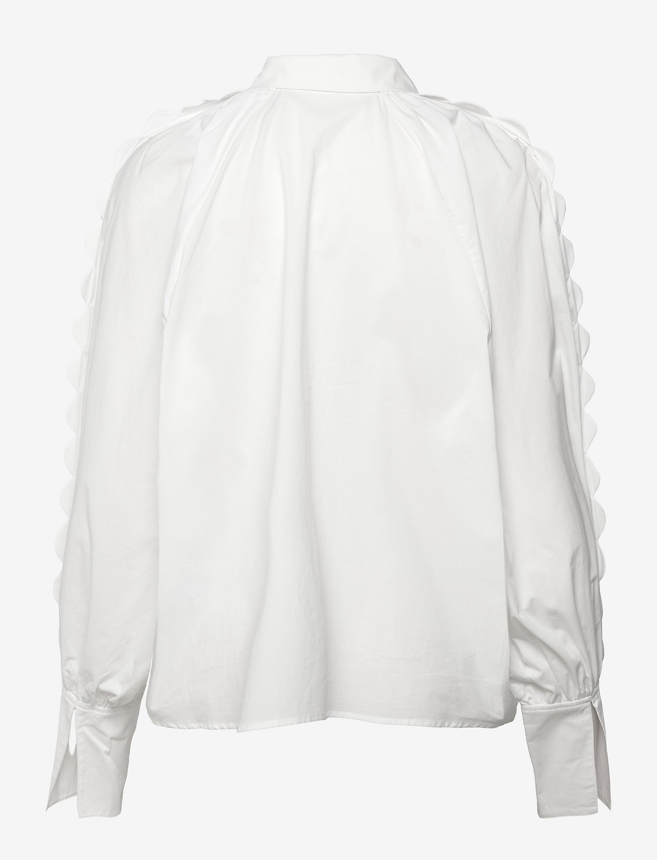 DESIGNERS, REMIX - Sandra Scallop Blouse - langærmede bluser - cream - 2