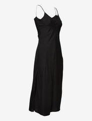 DESIGNERS, REMIX - Valerie Back Drape Dress - slip dresses - black - 2