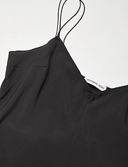 DESIGNERS, REMIX - Valerie Back Drape Dress - slip dresses - black - 4