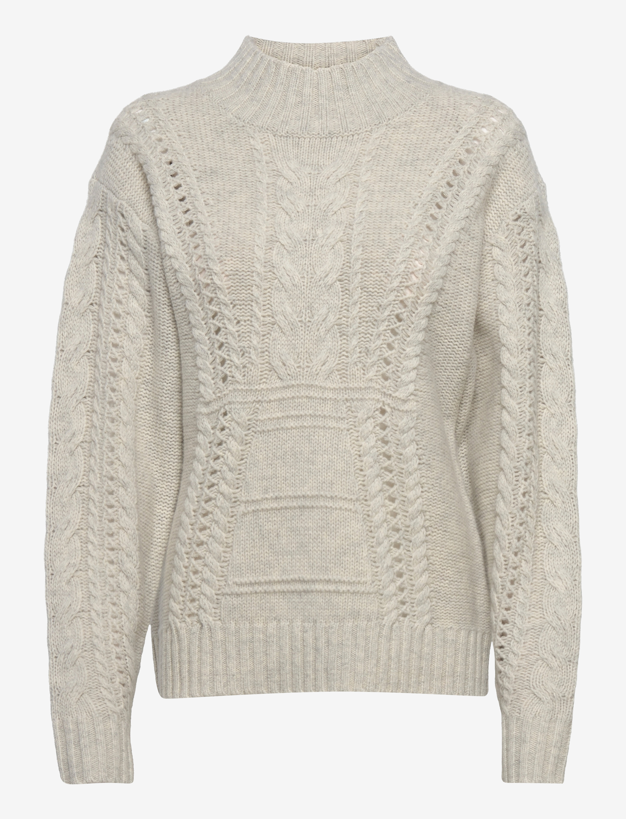 DESIGNERS, REMIX - Carmen Cable Knit - oatmeal - 1