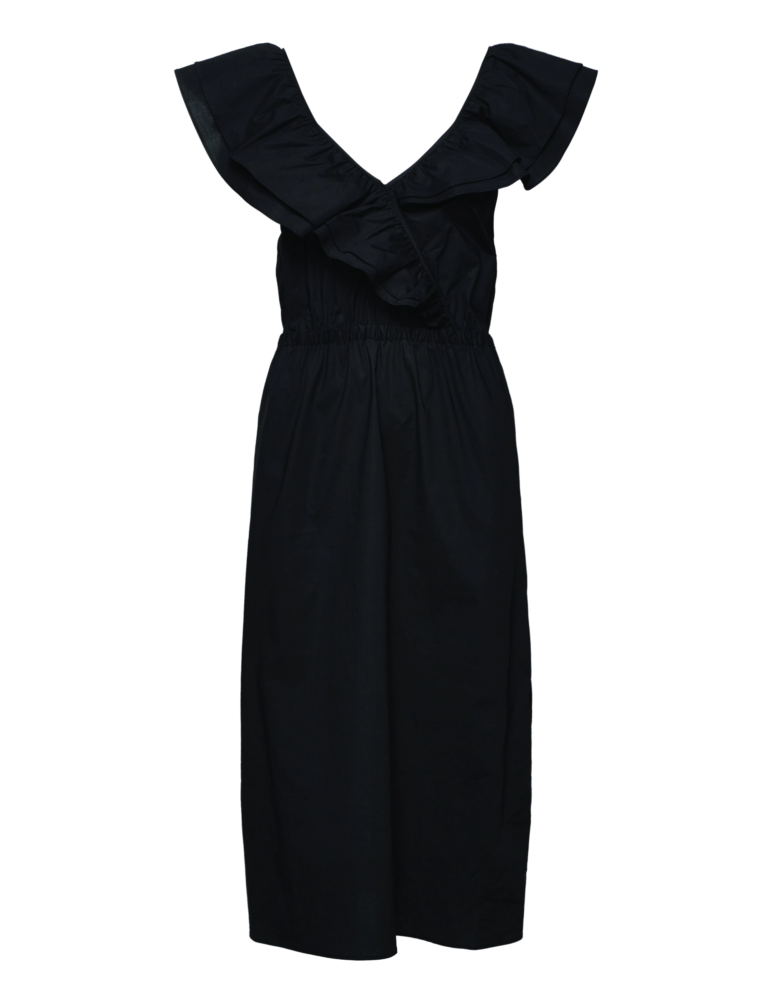 DESIGNERS, REMIX - Celia Ruffle Dress - black - 0