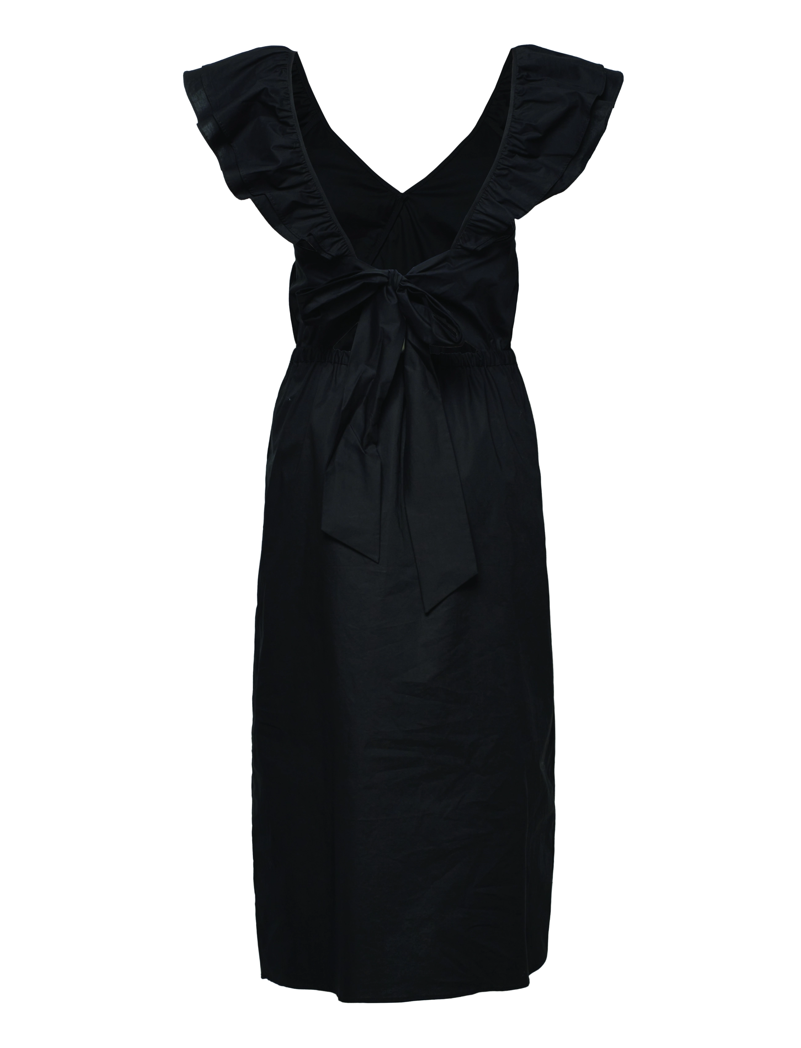 DESIGNERS, REMIX - Celia Ruffle Dress - black - 1