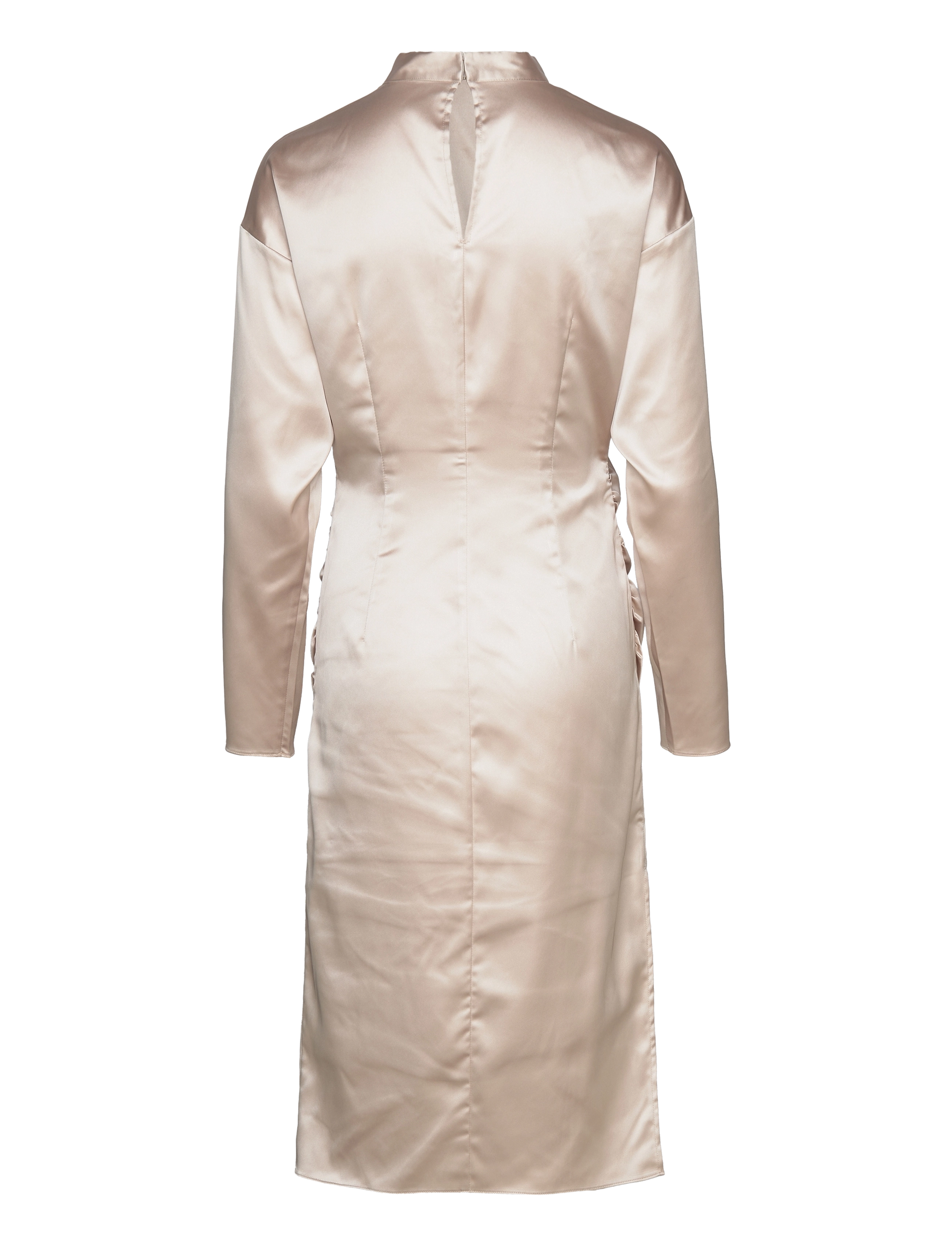 DESIGNERS, REMIX - Lisbon Drape Dress - midi kjoler - champagne - 1