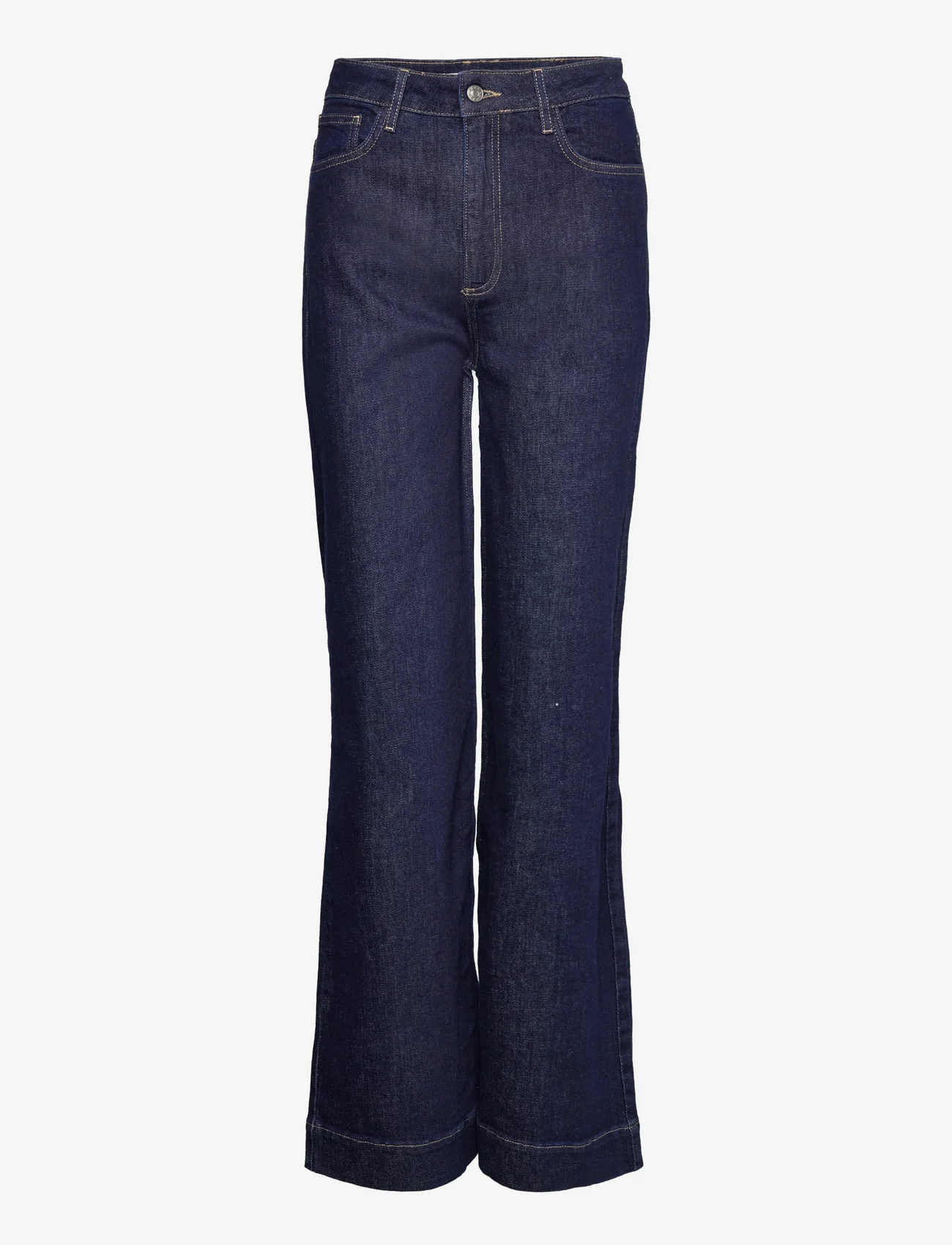 DESIGNERS, REMIX - Wyatt Wide Jeans - brede jeans - dark denim - 0
