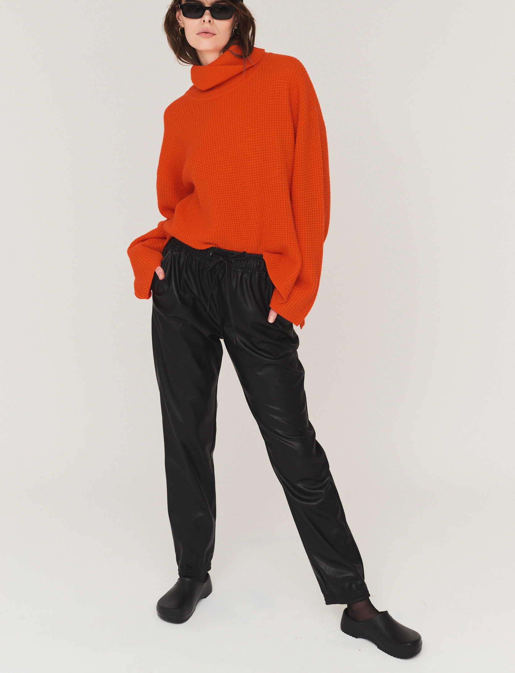 DESIGNERS, REMIX - Molina Chunky Sweater - orange - 4