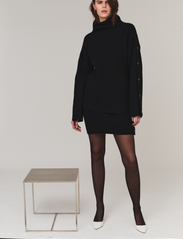 DESIGNERS, REMIX - Molina Button Skirt - short skirts - black - 2