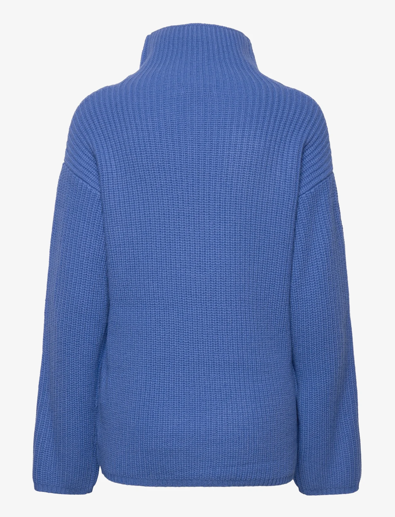 DESIGNERS, REMIX - Molina Button Sweater - megztiniai su aukšta apykakle - neon blue - 1