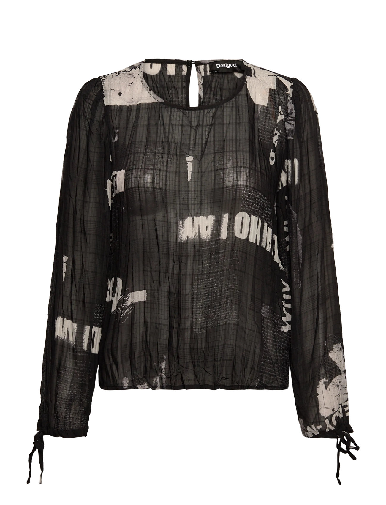 Desigual Breaking News - Black - XS