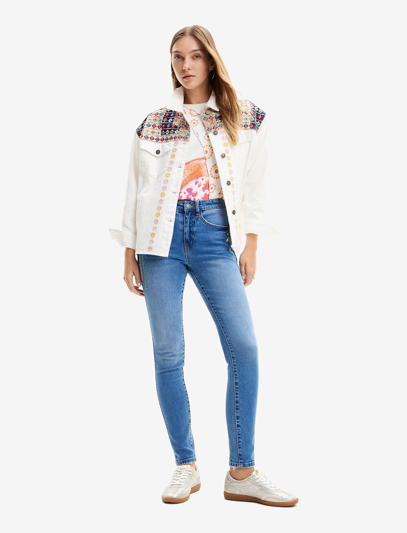 Desigual - MARYLA - slim jeans - blue - 5